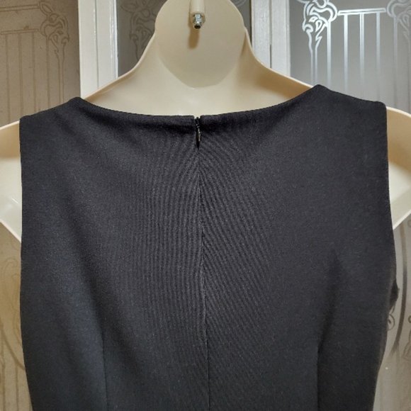 Ivanka Trump Ladies Black Dress With Side Zipper Accent - Picture 6 of 10